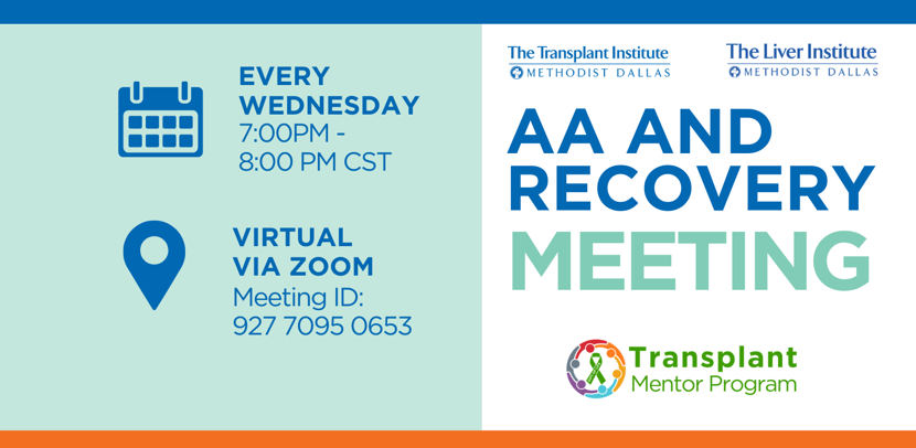AA and Recovery Meeting