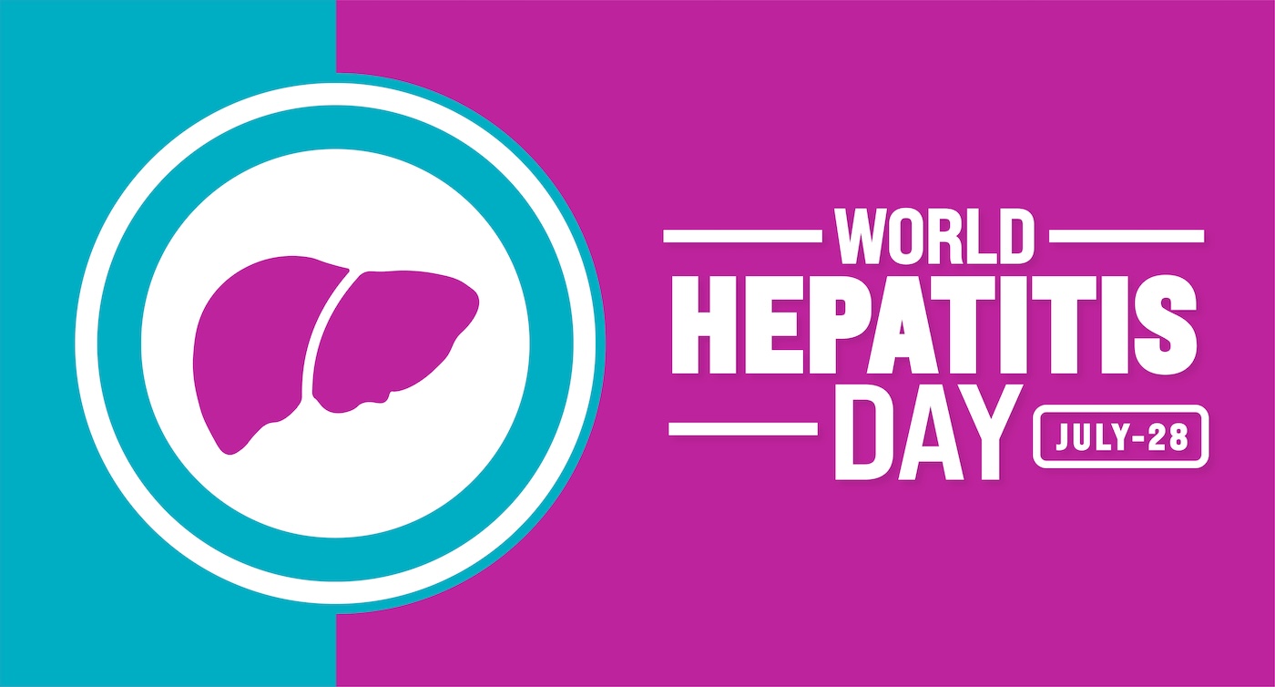 Graphic for World Hepatitis Day in 2024